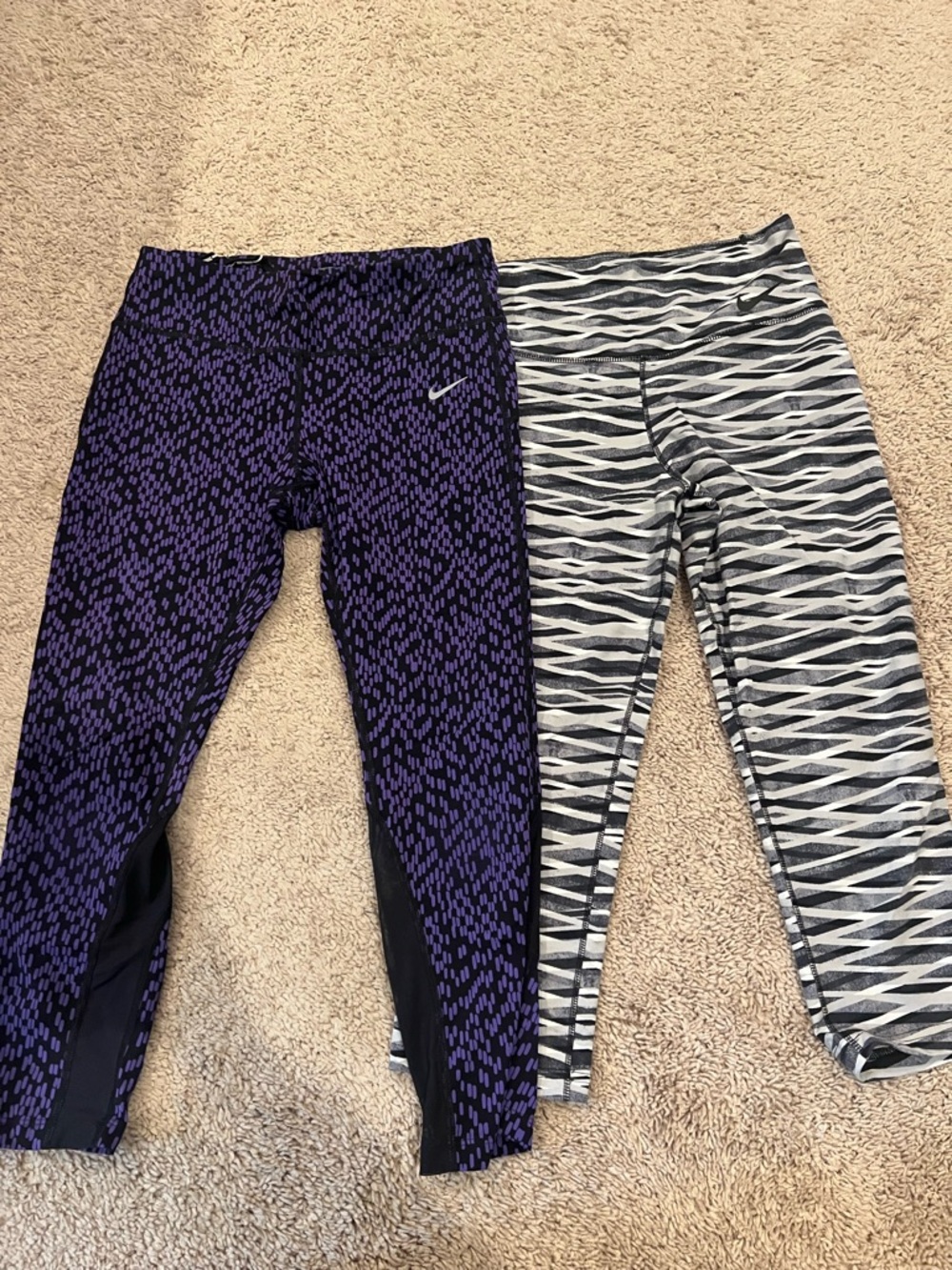 Nike Women’s Medium Athletic Capris Bundle